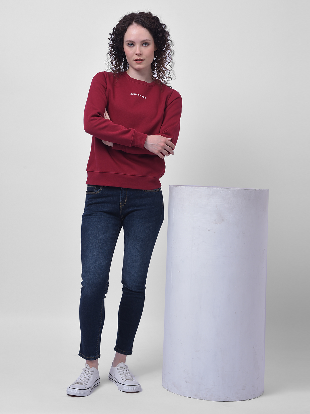 Numero Uno Women Dark Blue Skinny Fit Sustainable Jeans